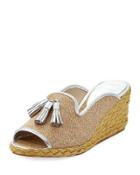 Charo Platform Slide Sandal, Neutral
