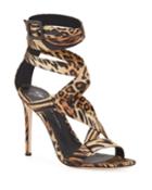 Leopard-print Silk Wrap