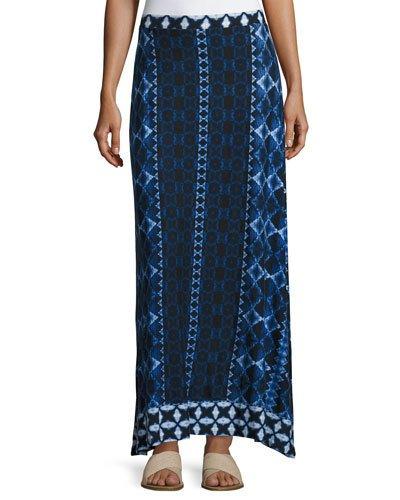 Printed Flared Maxi