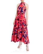 Halter-neck Floral