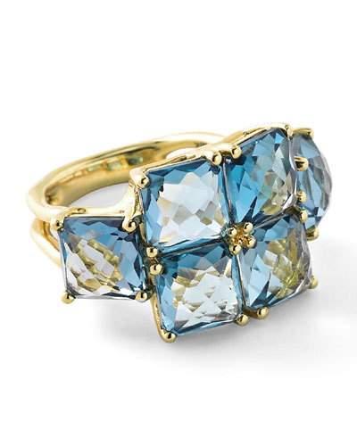 Rock Candy&reg; 18k Square Blue Topaz