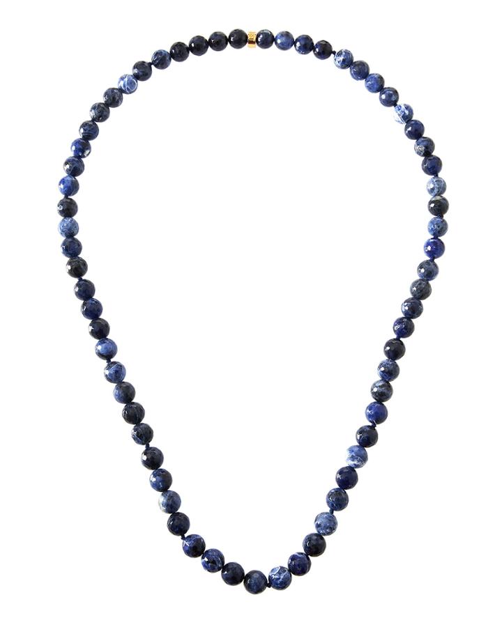 Long Sodalite Necklace