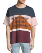 Men's We're Through Forever Crewneck T-shirt
