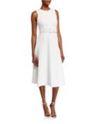 Elephant Crepe Belted