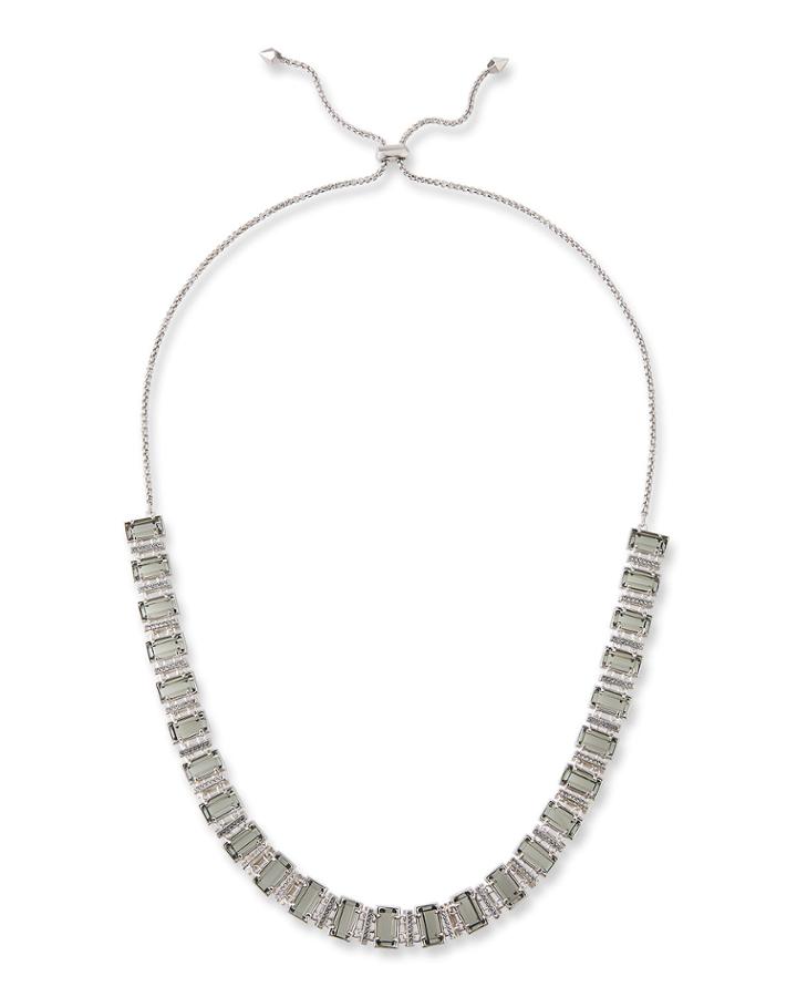 Gus Adjustable Oblong-link Necklace