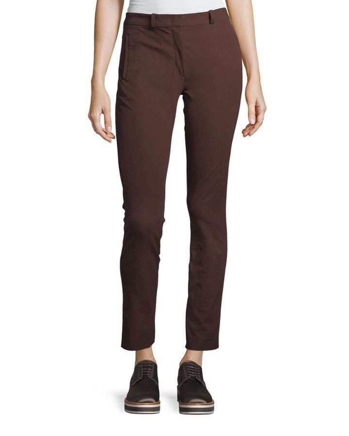 New Elliston Stretch-gabardine Skinny Ankle Pants