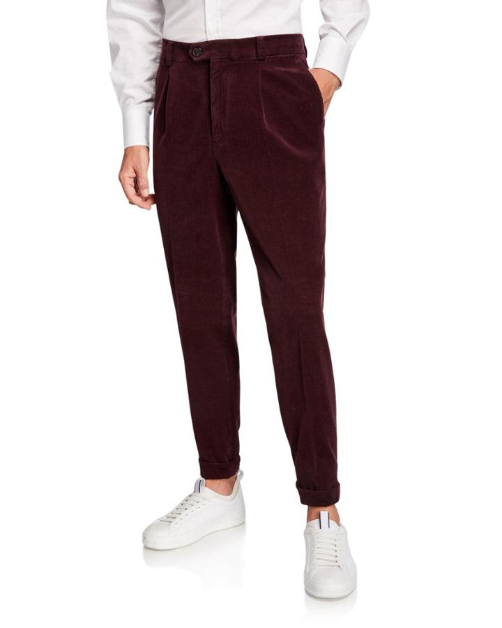 Men's Velvet Trousers