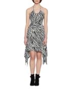 Pereira Zebra-print Dress