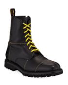 Men's Panic Leather Combat Boots
