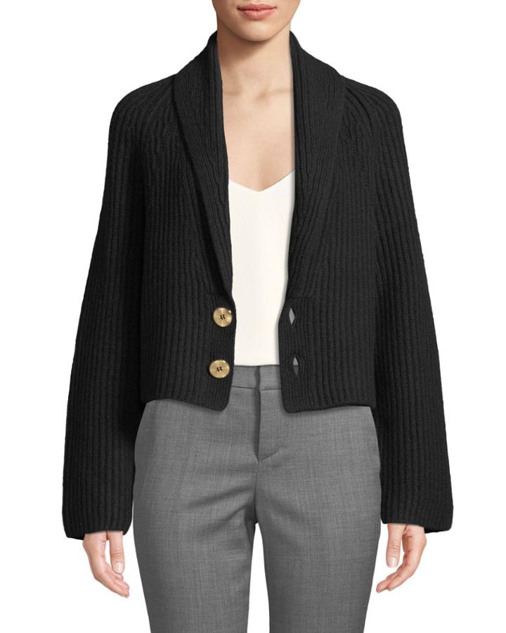 Tory Wool-blend Double-button