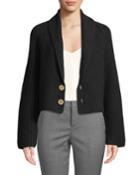 Tory Wool-blend Double-button
