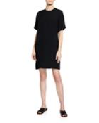 Rib Trim Short-sleeve