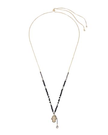 Adjustable Hamsa Pendant Necklace,