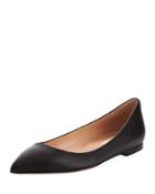 Leather Ballerina Flat