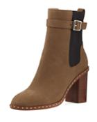 Romi Studded Block-heel Boot