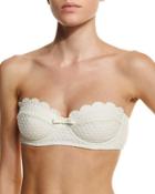 Jacquard Polka-dot Underwire