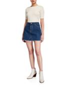 Eva Frayed Denim