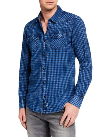 Men's Herringbone Woven