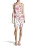 Embroidered Mesh Sleeveless