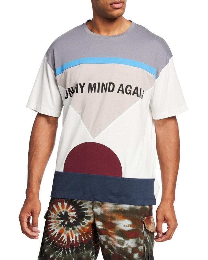 Men's On My Mind Again Colorblock T-shirt