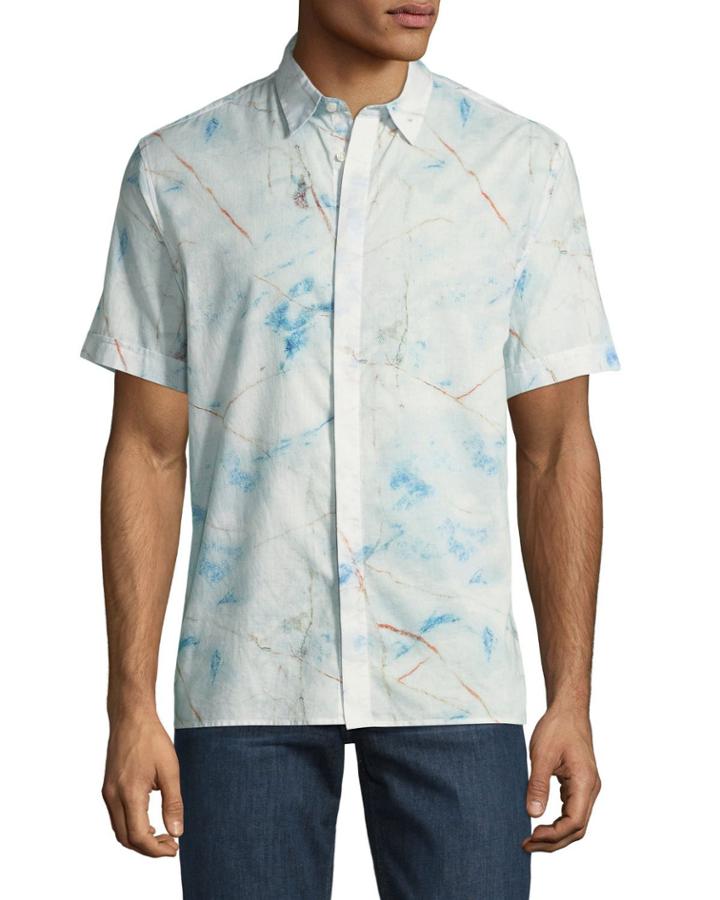 Marbled Short-sleeve