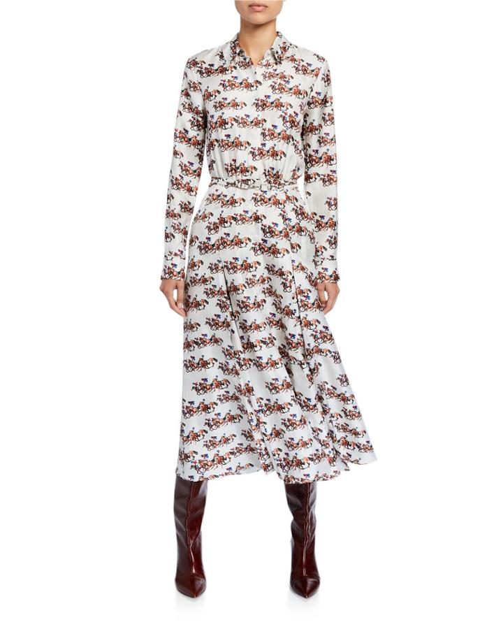 Marioana Horse Race Print