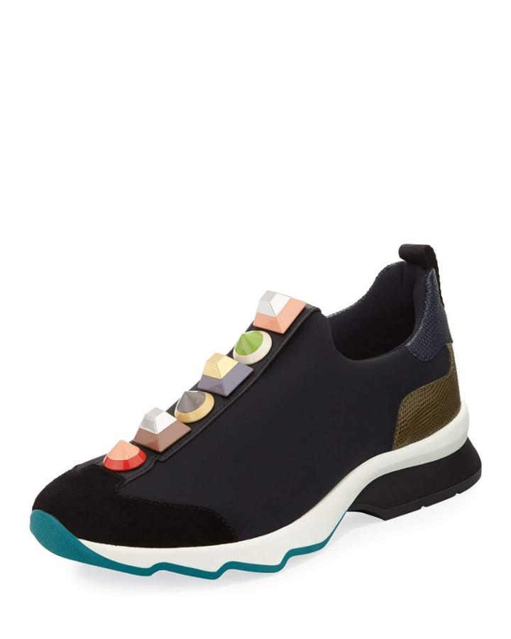 Nylon Slip-on Sneaker With