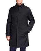 Men's Midnight Storm System Wool Trench Coat