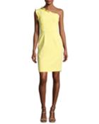 Pravella One-shoulder Ponte Cocktail Dress