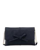 Bow Flap-over Clutch Bag