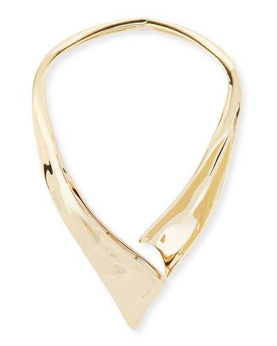 Liquid Golden Collar Necklace