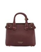 Banner Small Derby Leather Tote Bag