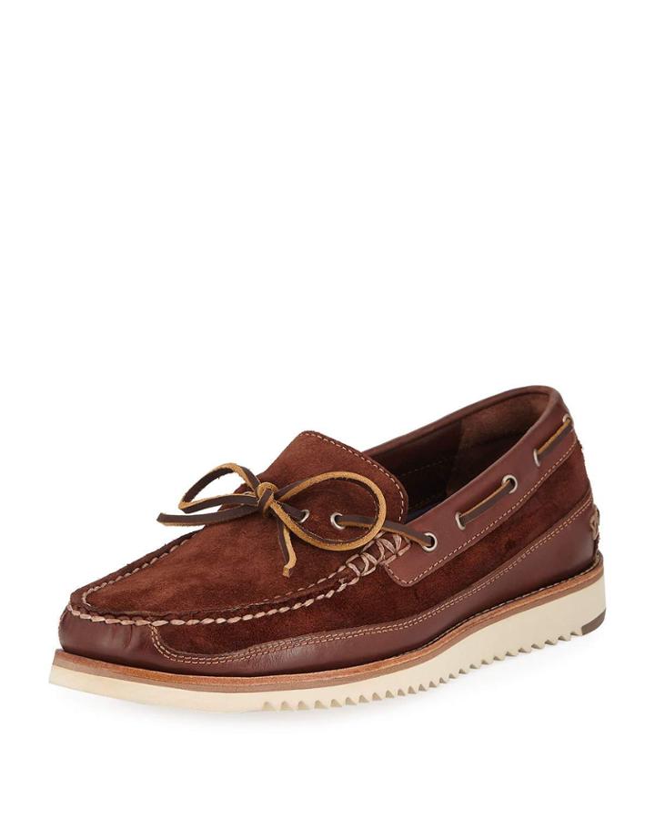 Men's Pinch Rugged Camp Moc Suede Boat
