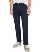 Men's Basic Straight-leg Jeans
