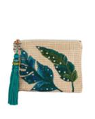 Sheila Embroidered Clutch Bag