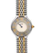 Pre-owned 18k 28mm Must De 21 Bracelet Watch, Two-tone