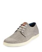 Presley Oxford Canvas Sneaker, Gray