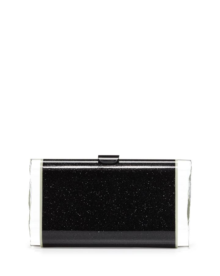Lara Backlit Resin Clutch Bag