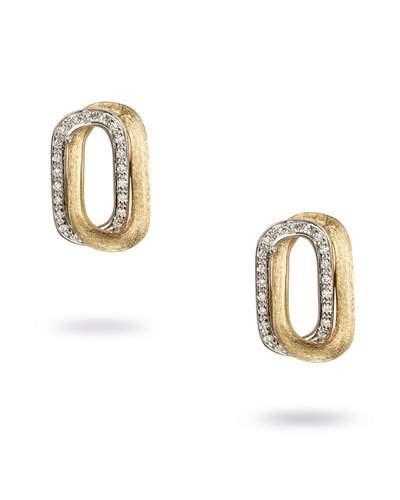 Murano 18k Pave Diamond Link