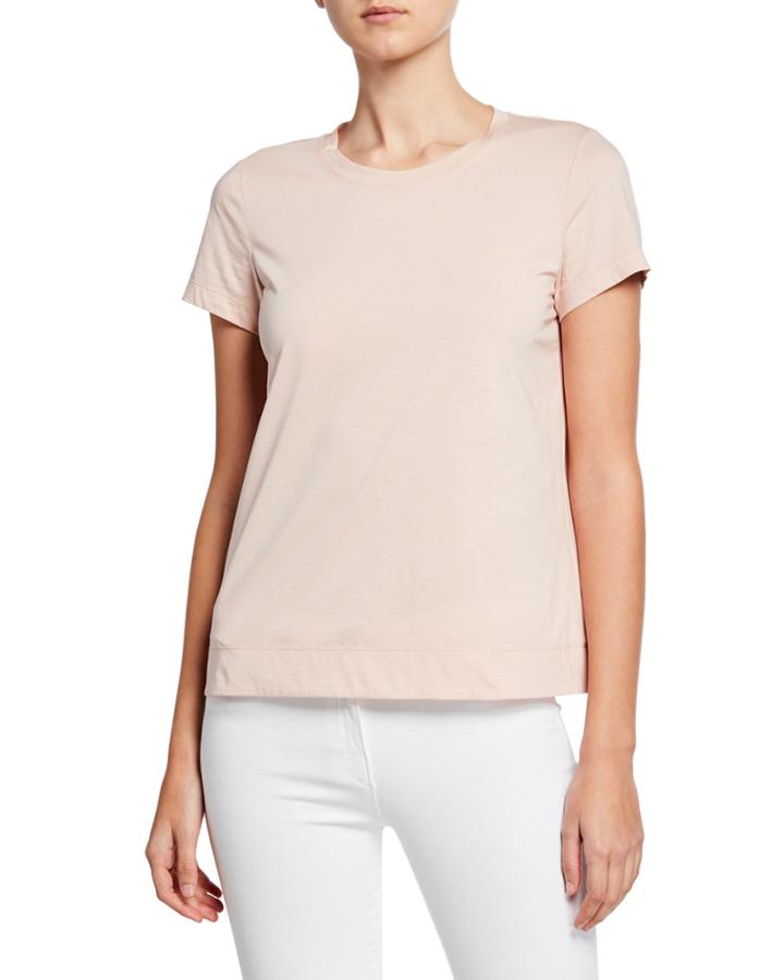 Modern Short-sleeve Cotton Jersey Tee
