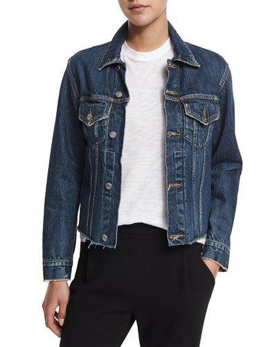 Raw-edge Denim Jacket, Engineer