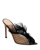 Mesh Pois Open-toe