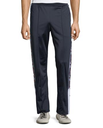 Men's Logo-taping Tear-away Track Pants