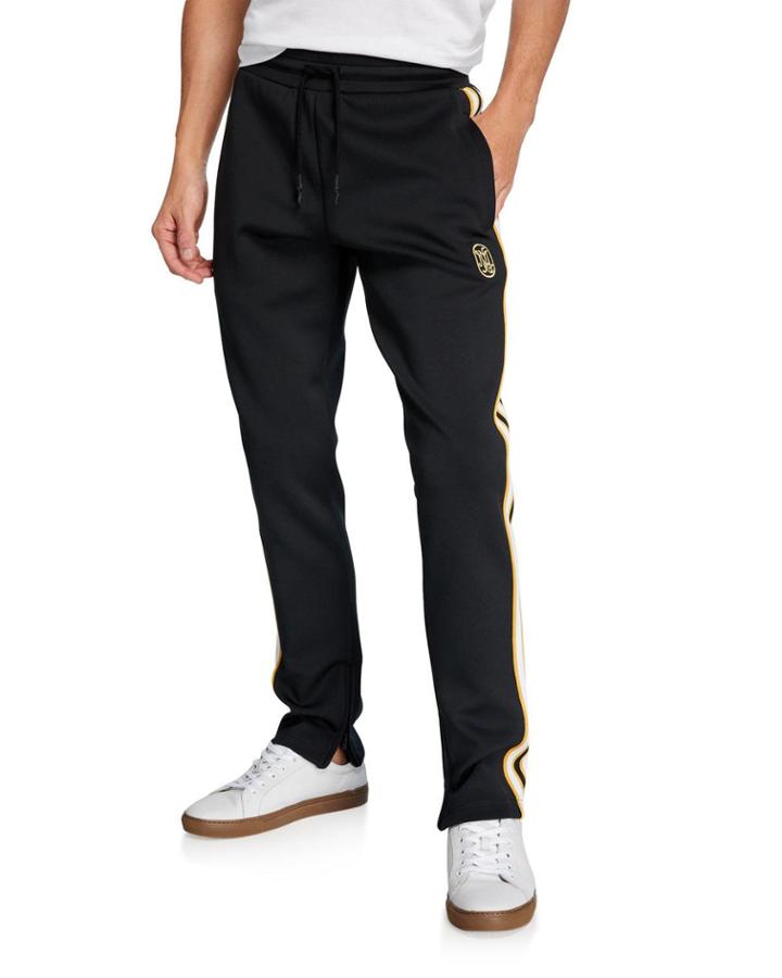 Men's Jacquard Stripe Track Pants
