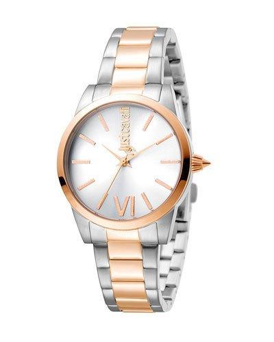 32mm Relaxed Velvet Bracelet Watch, Two-tone
