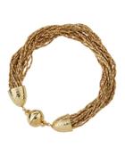 Braided Multi-strand Chain Bracelet