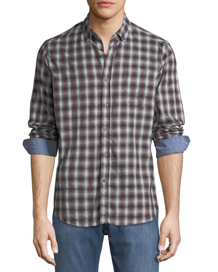 Men's Plaid Print