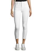 Alana High-rise Cropped Skinny Jeans, White