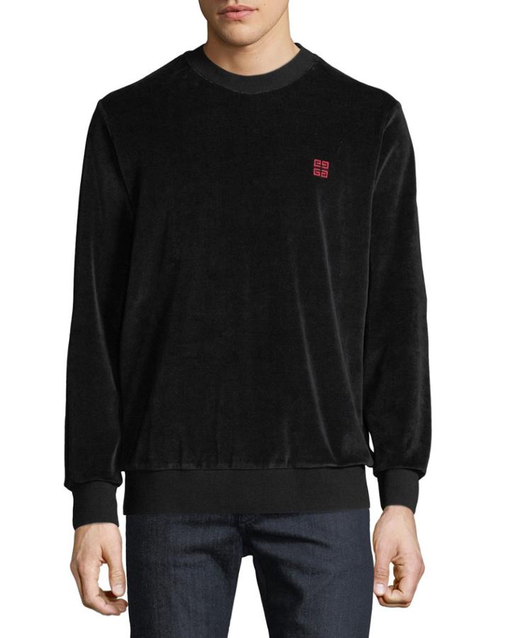 Men's Velvet Crewneck