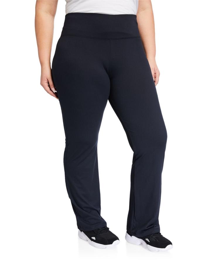 Plus Size Sanded Dry Wick Yoga Pants